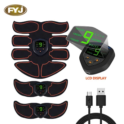 2020/2021 Best Selling Electric EMS ABS Muscle Stimulator Slimming Trainer for Body Fitness and Muscle Building