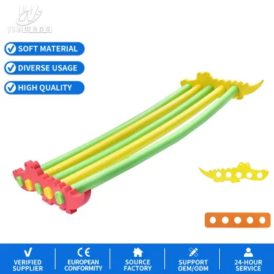 JW-CP-074 Diameter 60mm Swimming EVA Foam Tube Buoyancy Stick Combined with 5-hole Connector Swimming Accessories