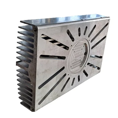 6063 Aluminium Heat Sink 1000mm , Car Amplifier Aluminum LED Heatsink for LED Housing , LED Strip Light Aluminum Heatsink CNC
