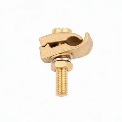 CNC Brass Wire Clamp Electrical Connector Precision Machining OEM