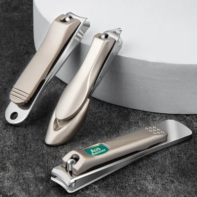 Anti-splash Nail Clippers, Single Pack, Home Nail Clippers, Large Slanted Nail Trimming, Suitable for Both Men and Women