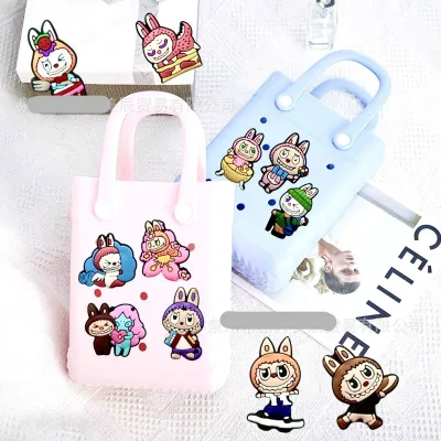Linda Labubu Flower Shoe Buckle Decorative Buckle DIY Detachable Shoe Accessory High Quality Shoe Buckle Decorative