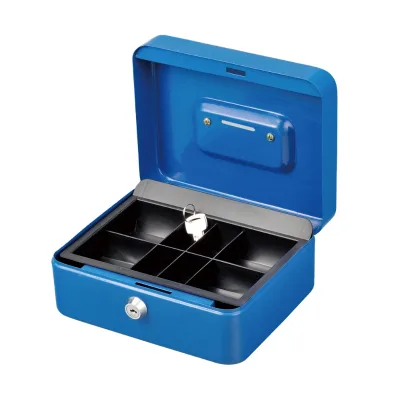 China Best Sell Factory Cash Money Box with Money Tray 2 Key and Competitive Price Small Cash Box with Lock and Slot Mail Box