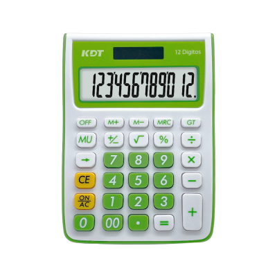 Custom Office Solar Energy Two Power Financial Calculator Plastic Manufactured by Calculator Manufacturer Printed Features