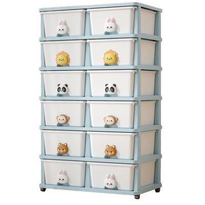 Plastic Storage Cabinet With Drawer Hot Sale Multi-Layer Plastic Drawer Cupboard