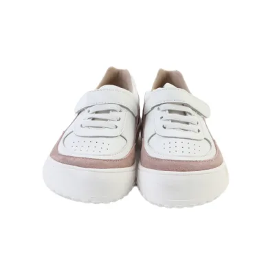Retro Color Genuine Leather Barefoot Casual Shoes Suede Patch Ventilated Toe Easy