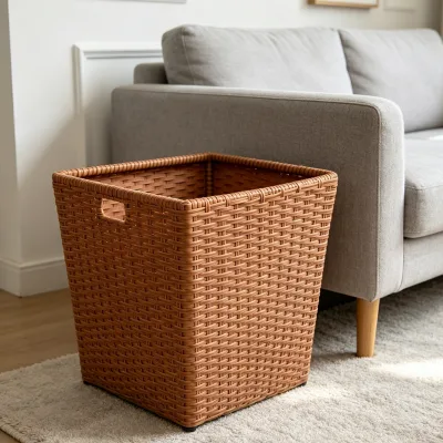 Wholesale Luxury Hotel Washing Storage Basket Elegant Design Storage Baskets for Hotel Dirty Clothes Laundry Baskets