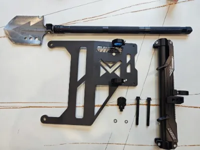Jetour G700 Rear Aluminum Tailgate Flag Pole & Cargo Rack Tool Kit
