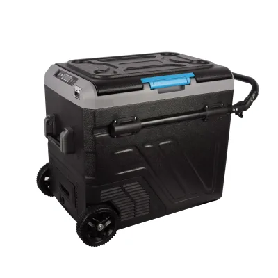 More Popular 60L Portable Compressor Car Fridge Freezer with Wheel