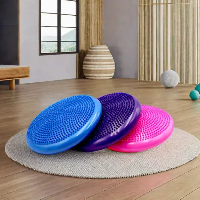 Cheapest Reinforced Explosion-Proof Training Inflation PVC Yoga Balance Cushions