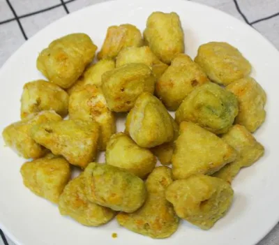 Premium BRC Certified Crispy Sweet Deep-fried Pumpkin with Coating Flour IQF