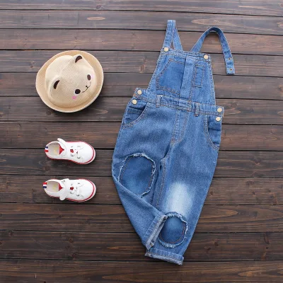 Wholesale Turkey Jeans Model Girls Overalls Denim Jeans of Online