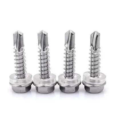 Hexagonal Stainless Steel Self Drilling Screws No Punching Required Self Tapping/ Pan Head Self Drilling Self Drilling Screw