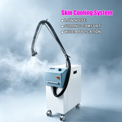 Low Temperature -35°C Air Cooling Equipment Face Skin Cooler System for Beauty Lasering Procedures