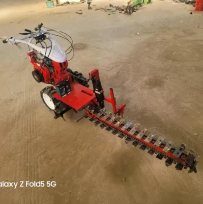 TUV CE Certificate 15HP Max Depth 600mm Farm Trencher With Chain Saw Ditching Trenching Machine Mini Trencher Machine