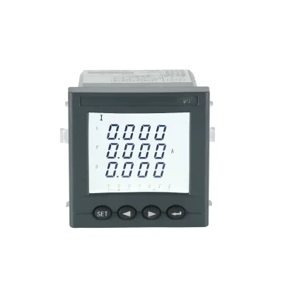 Acrel AMC72L-E4/KC Three Phase Panel Mounted Energy Meter With DI&DO