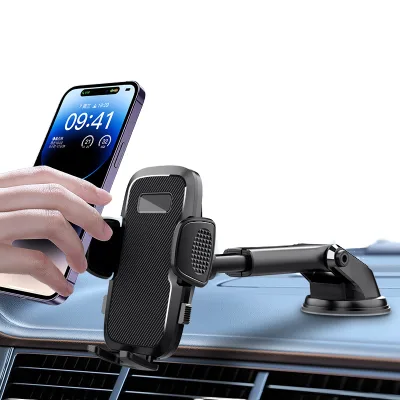 360 Degree Rotating Universal Windshield Adjustment Long Arm Dashboard Car Mobile Phone Holder Mount for iPhone for Samsung