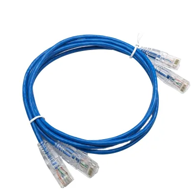 ZHEFAN Cat5a Ethernet Cable Patch Cord Cable Cat6 Slim Patch Cord