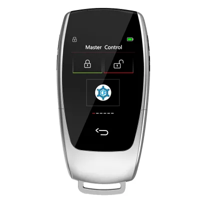 Universal Smart LCD Keyless Go Automatic Lock/Unlock Window One Button Start Remote Car Key for CF920 with Button Battery