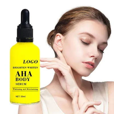 Vitamin C AHA Niacinamide Whitening Brightening Moisturizing Face & Body Serum Natural Organic 50ml