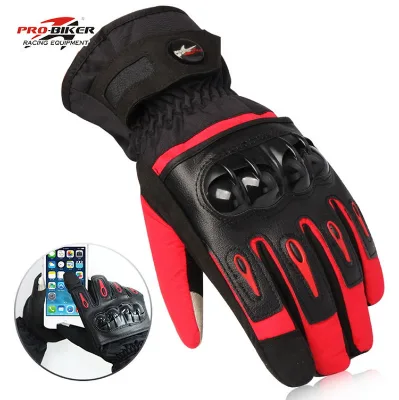 China Wholesale Waterproof Heavy Duty Protective Men and Women Racing Touchscreen Motorcycle Gloves