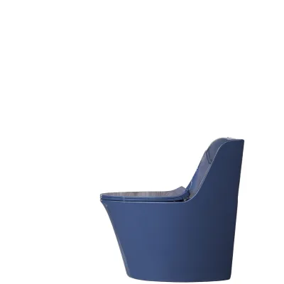 Modern Style Automatic Dual-Flush Ceramic WC Toilet One Piece Floor-Mounted Dural Flush PP Material for Bathroom
