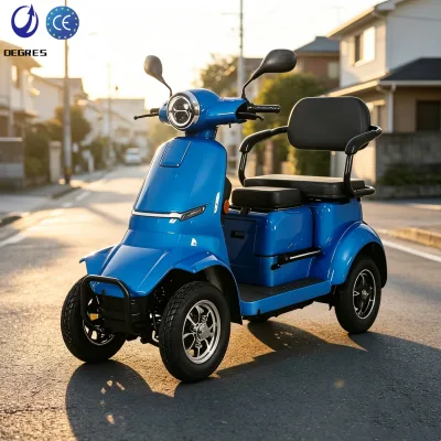 Hot Selling High-quality New Energy Electric Tricycle with Shed Battery 650W Double Seat Electric Tricycle