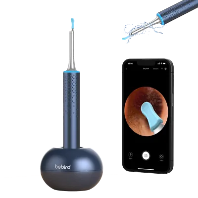 Wireless Electric Earpick and Ear Cleaner with Camera and Light Low MOQ for Personal Use