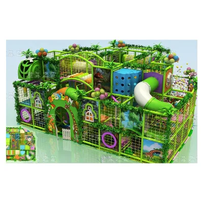 LLDPE Plastic Jungle Gym Indoor Playground Kids Plastic Maze for Funny