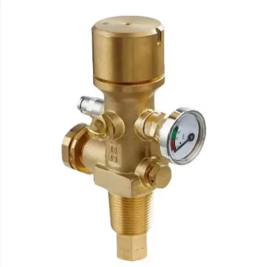 Guangbo Brand High Pressure 150bar Fire Detection CO2 Cylinder Valve Gauge Fire Extinguisher Fire Fighting Equipment Accessory