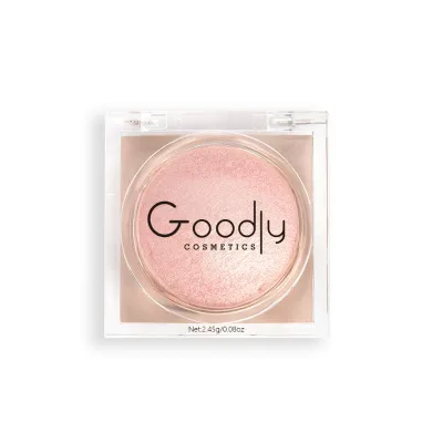 Wholesale High Quality 5 Colors Highlighter Skin Glow Makeup High Pigment Glitter Single Highlighter Powder
