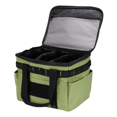Outdoor 1000D Polyester Camp Kitchen Storage Bag with Molle Webbing