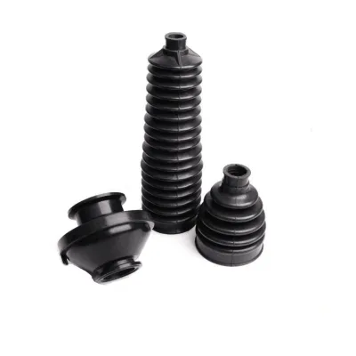 Customized Automotive Corrugated Silicone EPDM Vacuum-Sealed Dust Cover Flexible Hose Molded Rubber Cutting Services Available