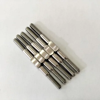 OEM RC Racing Upgrade Parts Gr5 Ti6Al4V Titanium Turnbuckle Kit with Polished PVD Coating Half Threads