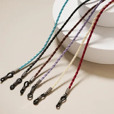 New Fashion Polyurethane Eco-Friendly 70CM Glasses Neck Strap Chain Holder for Women Colorful Eyeglasses