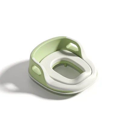 Square-shape Baby Potty Seat with Soft Cushion and Armrest Hanging Storage Anti-Slip Baby Toilet Potty Training Seat