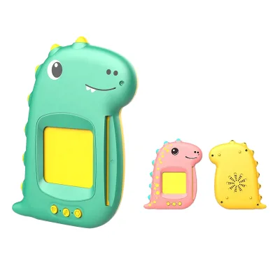 Multifunctional Talking Flash Cards Early Learning Educational Toys-Dinosaur Flash Cards with Speech Therapy