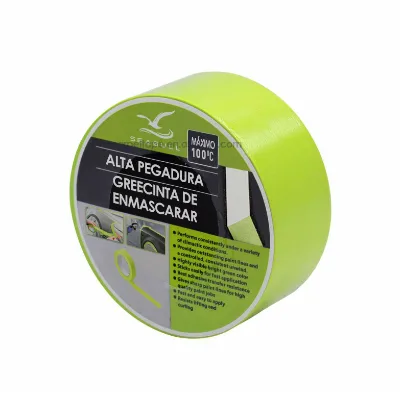 Fabricante De Cinta De Papel De Enmascarar Para Adesiva Automotriz Resistente Al Calor Cinta Washi De Pintor