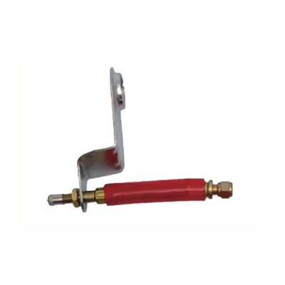 Bell Right Red Handle Color Flexible Braided Wire Extension-Rigid Type