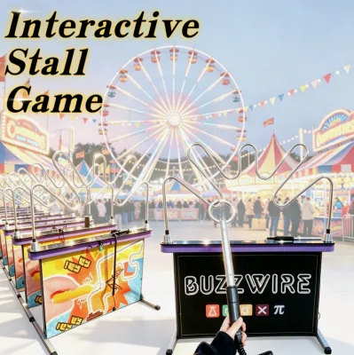FCC CE New Challenging Arcade Games Buzz-wire Maze Game Wire Buzzer for Home Used for Kids