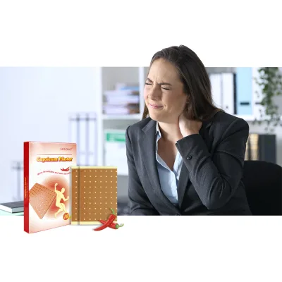 2024 OEM Best Hot Sell India Wholesale Free New Products Pain Plaster Capsicum Plaster Soothing Pain Patches