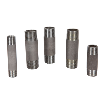 Stainless Steel Carbon Steel Seamless Pipe Nipple Male Female Thread Nipple Hose Nipple