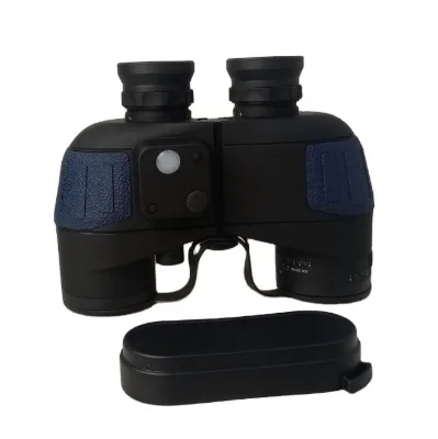 7x50 Individual Focusing Outdoor Telescope Binoculars with Compass for Outdoor Adventures