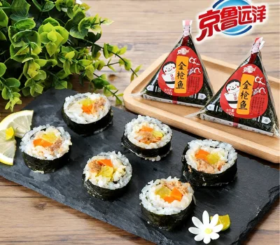 Ready to Eat Japanese Style Dim Sum Korean Vegetable Kimbap Onigiri Frozen-Sushi for Convenient Store