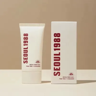 Wholesale Seoul 1988 Snail Sunscreen Moisturizing Face Cream Lotion Anti-Aging Non-Greasy Formula Glycerin Skin Care