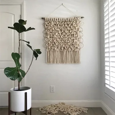 2022 New Customized Digital Macrame Pattern Digital Macrame Pattern Nordic Wall Decor Macrame W1438