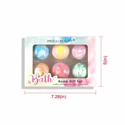 100% Natural Bath Bomb Gift Set, Natural Organic Mini Bath Bombs, Handmade with Rich Fizz for Women & Men