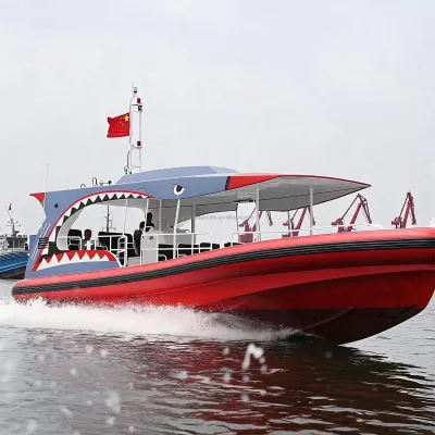 Grandsea Aluminum 41ft High Speed Sport Drifting Boat with Jet for 11 Passengers