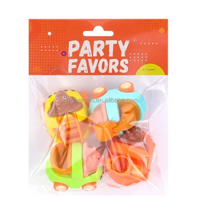 New Item Classic Car Toy Promotional Children Colorful Animal Vehicle Pull Back Cars Party Favors Toys for Kids