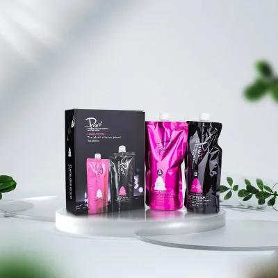 Diwei Keratin Complex Hair Straightening Cream Salon Use Permanent Super Shiny Straight Hair Rebonding Cream